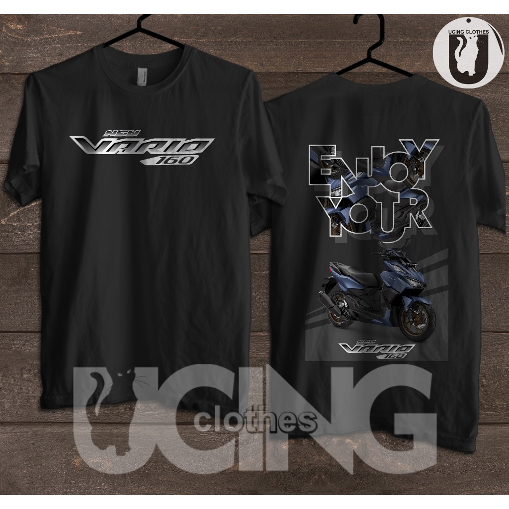 Kaos Baju Enjoy Your Vario 160 Honda New Vario 160 Kaos Distro