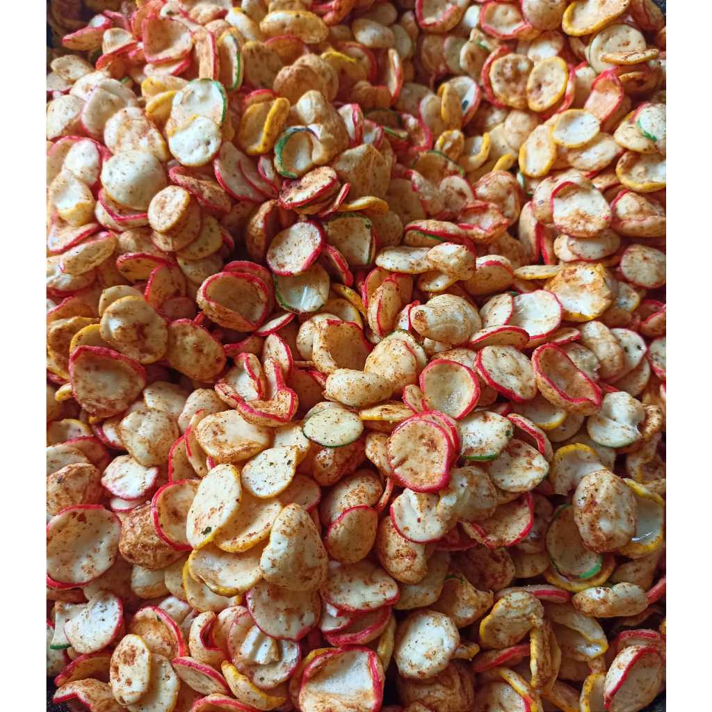 

KERUPUK SEBLAK KERING PEDAS / SEBRING PEDAS DAUN JERUK / KERUPUK SEBLAK KEMASAN 250 GRAM