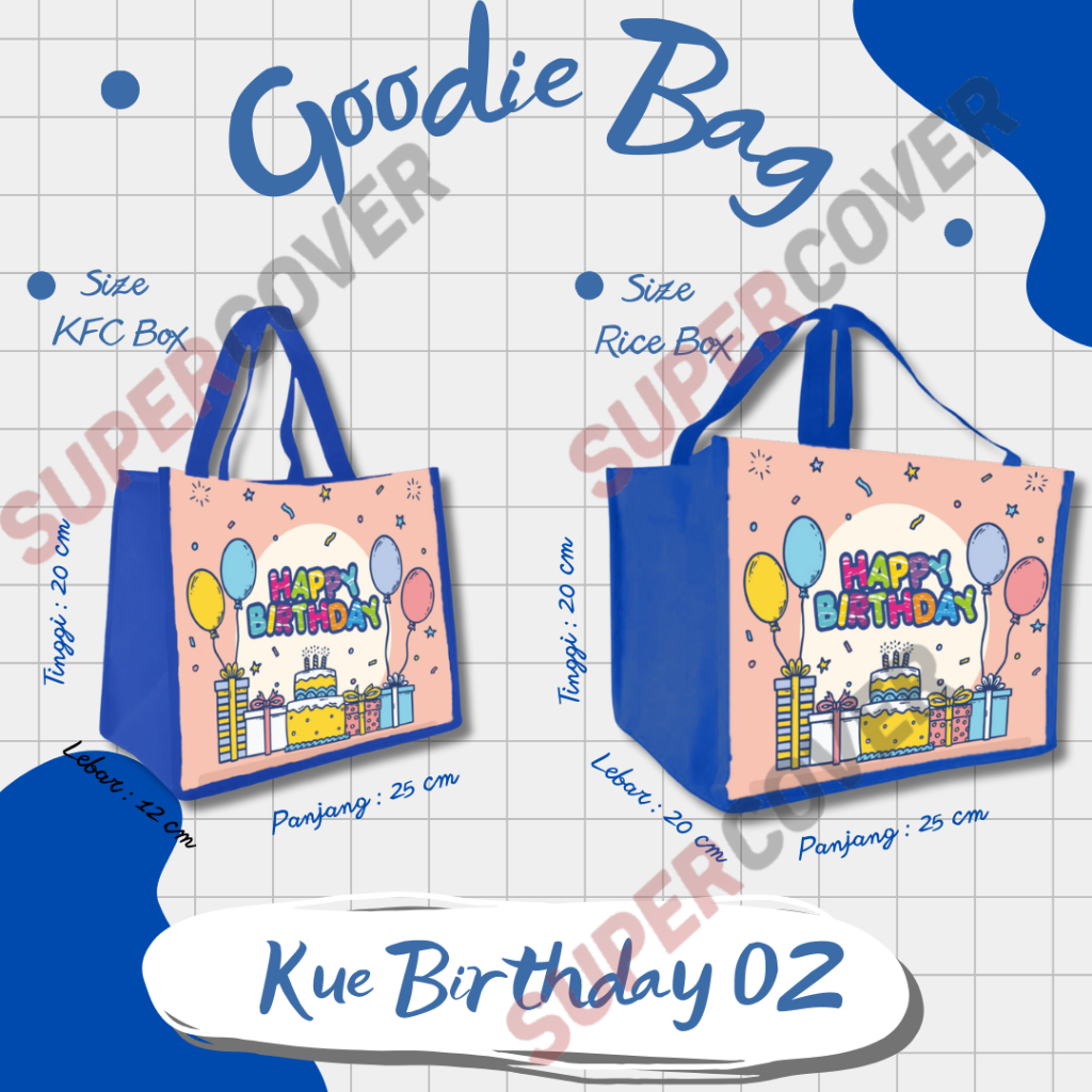 

Goodie Bag Birthday 02 Warna Biru Tua Untuk Acara Ulang Tahun