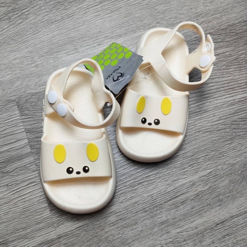 MOKAYA 9633 SANDAL IMPORT ANAK CEWEK KELINCI / SEPATU GUNUNG ANAK PEREMPUAN / SENDAL KARET ANTI SLIP