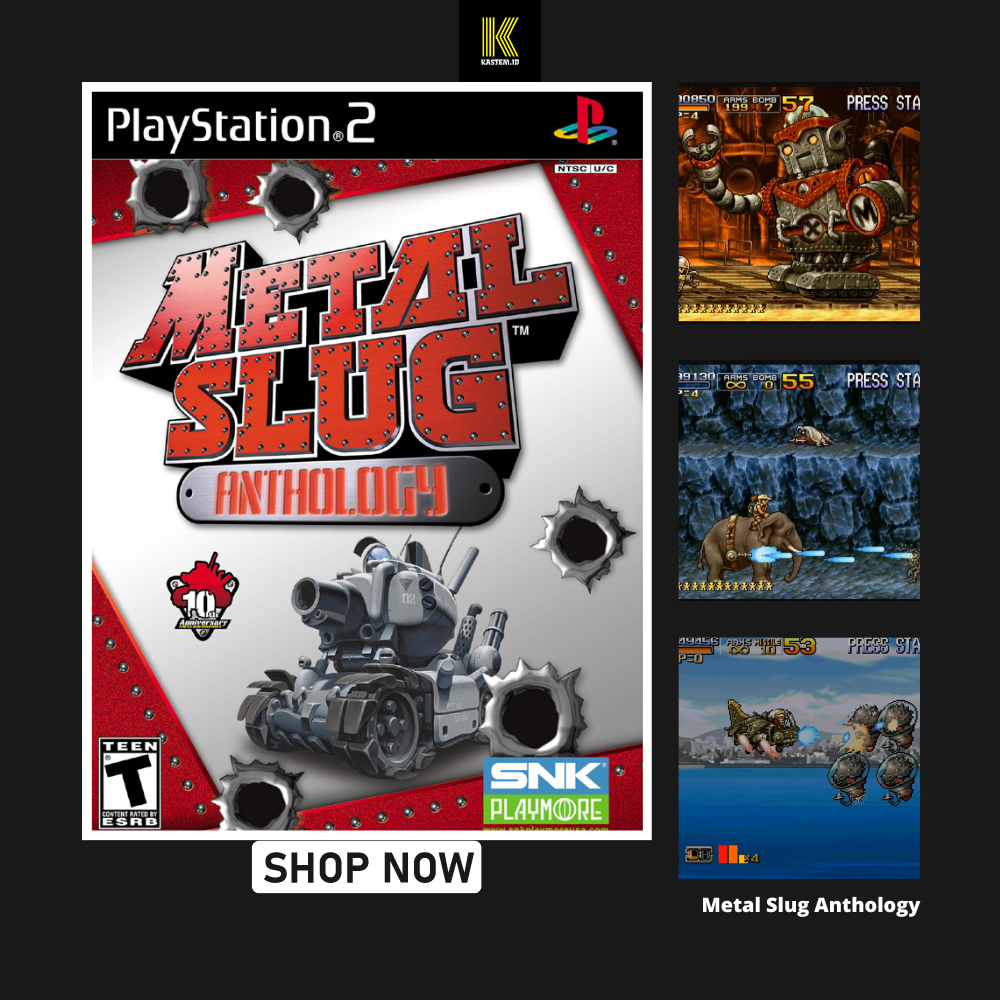 Metal Slug Anthology (Semua Metal Slug Lengkap) | Bisa Main di HP Android atau PC | Bonus Emulator