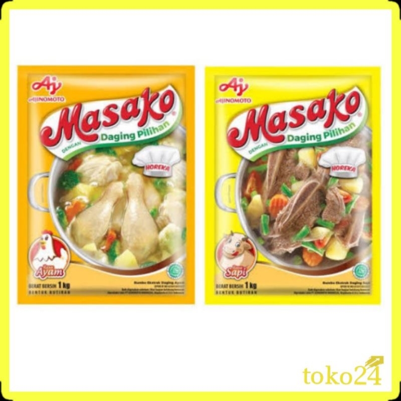 

Masako Kaldu Ayam & Sapi 1 kg