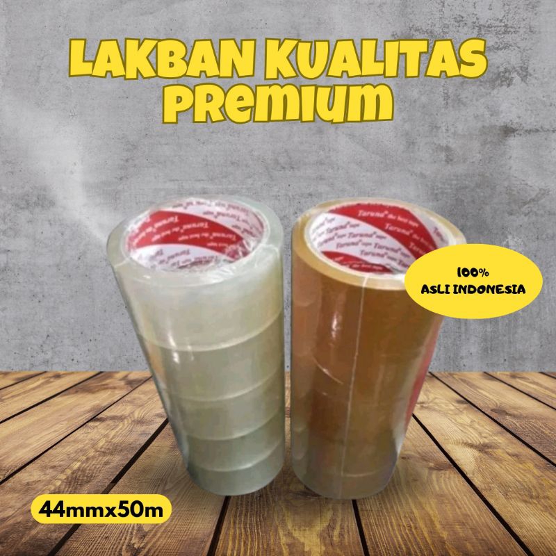 

Lakban kualitas Premium Ukuran 45mm x 50m
