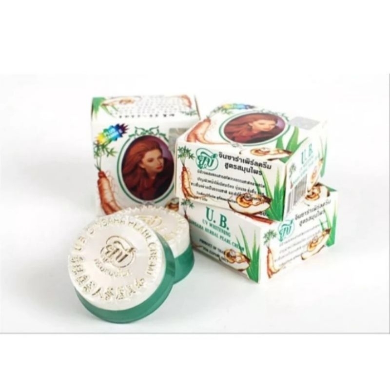 UB Ginseng Pearl Cream 5gr Original - Cream Wajah