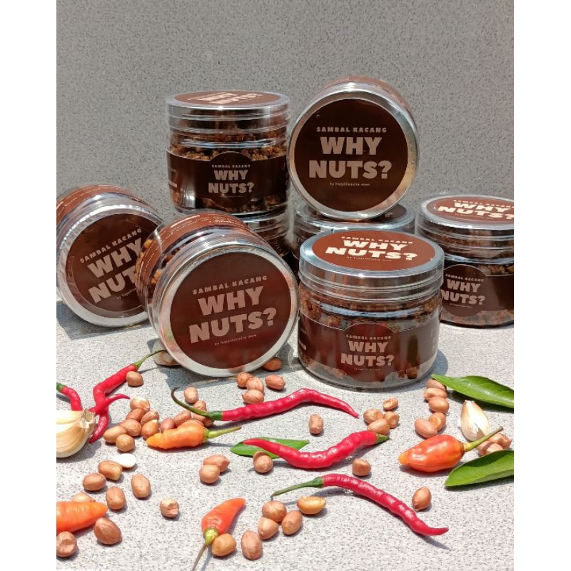 

Sambal Kacang WHY NUTS - ORDER MORE SAVE MORE 10 JAR