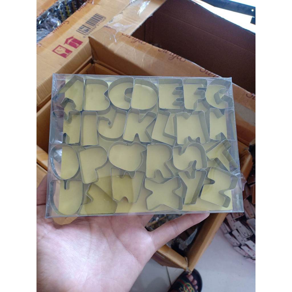 ✔️READY Cetakan Wortel Huruf Dan Angka / Cetakan Wortel Stainless / Cetakan Tumpeng