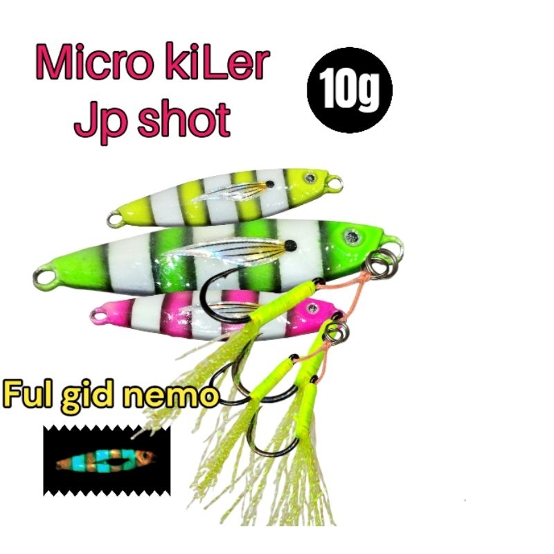 paket grosir ( 5 pcs ) 10g 15g 25g 30g seat asist hooks umpan jigging umpan casting umpan pancing um