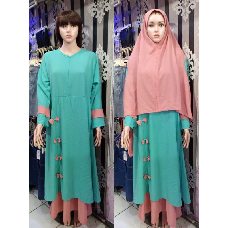Gamis one set hijab