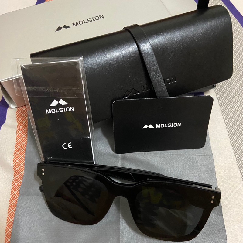 Sunglasses Molsion Optik Melawai Unisex Kacamata Hitam