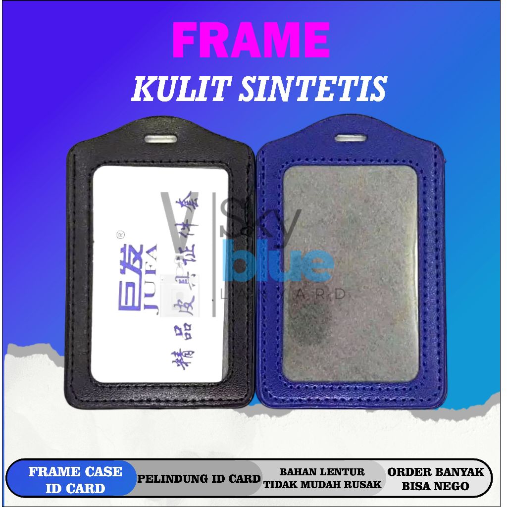 

CASE HOLDER BAHAN KULIT SINTETIS/TEMPAT KARTU