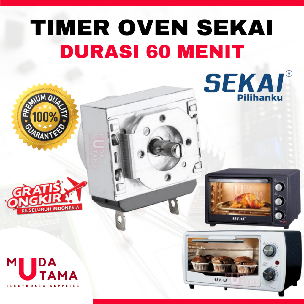 TIMER OVEN SEKAI - 60 MENIT PUTARAN | PUTARAN SWITCH DELAY OVEN SEKAI | TIME SWITCH OVEN SEKAI 60 ME
