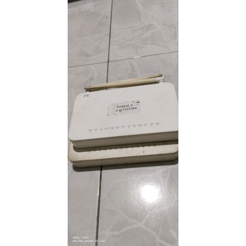 modem gpon zte f609 bekas