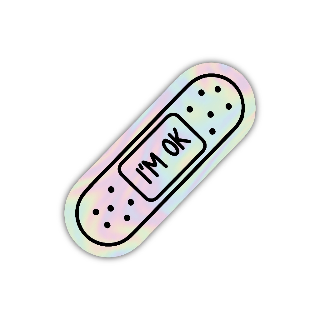 

sticker lm ok, stiker hologram satuan- Z090