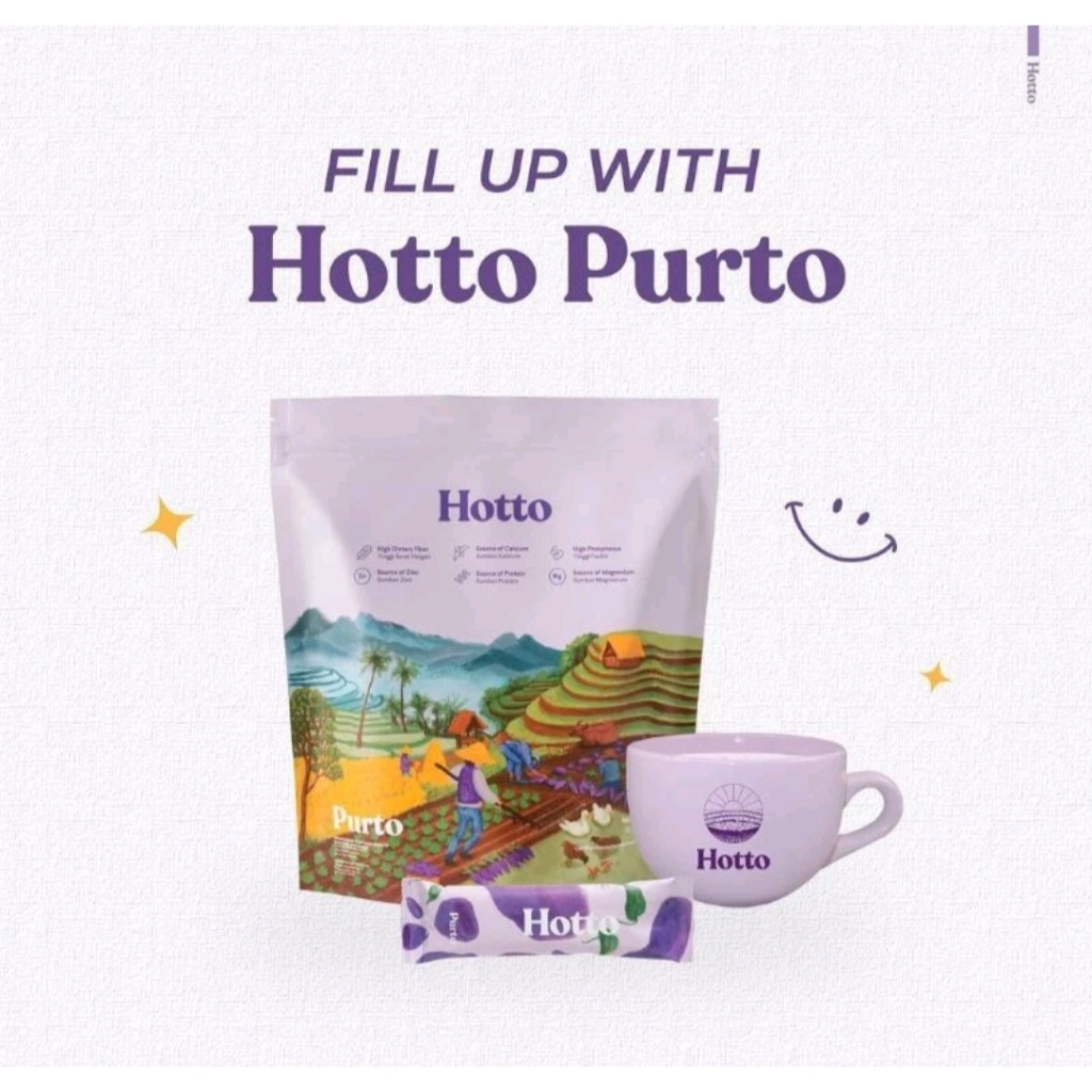 

HOTTO PURTO MULTIGRAIN UBI UNGU (1 POUCH ISI 16 SACHET)