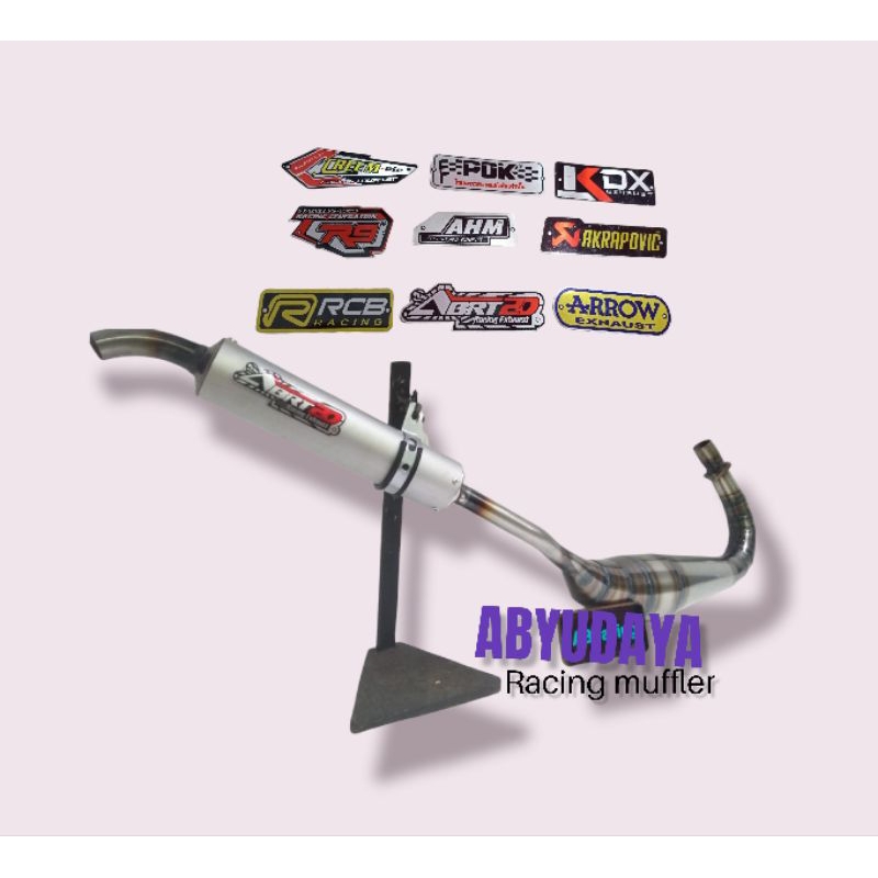 Knalpot satria 2 tak knalpot satria hiu knalpot satria lumba knalpot satria R 120 kemrincing abrt