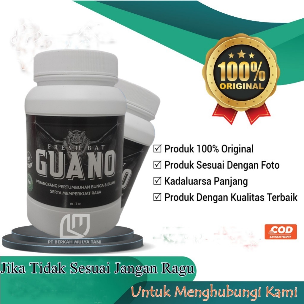 Pupuk Guano Organik Kelalawar Murni Premium 400 Gram