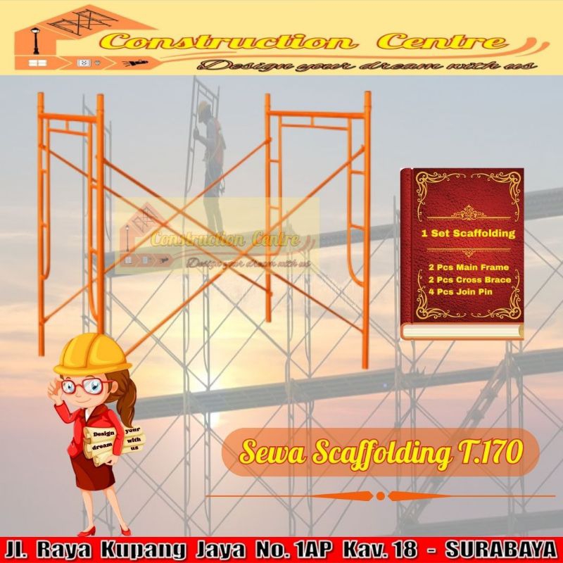 sewa scaffolding 170 cm
