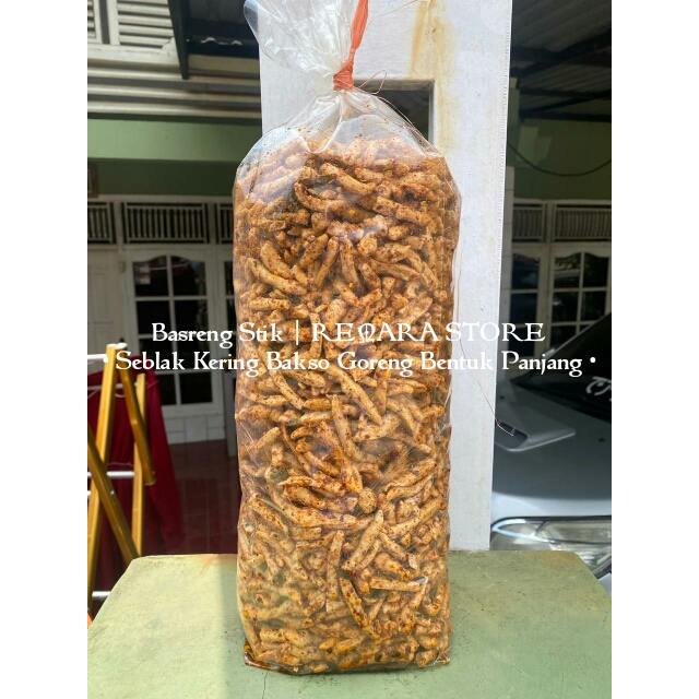 

2.000 Gram | Basreng Stik (Seblak Kering Bakso Goreng Bentuk Panjang)
