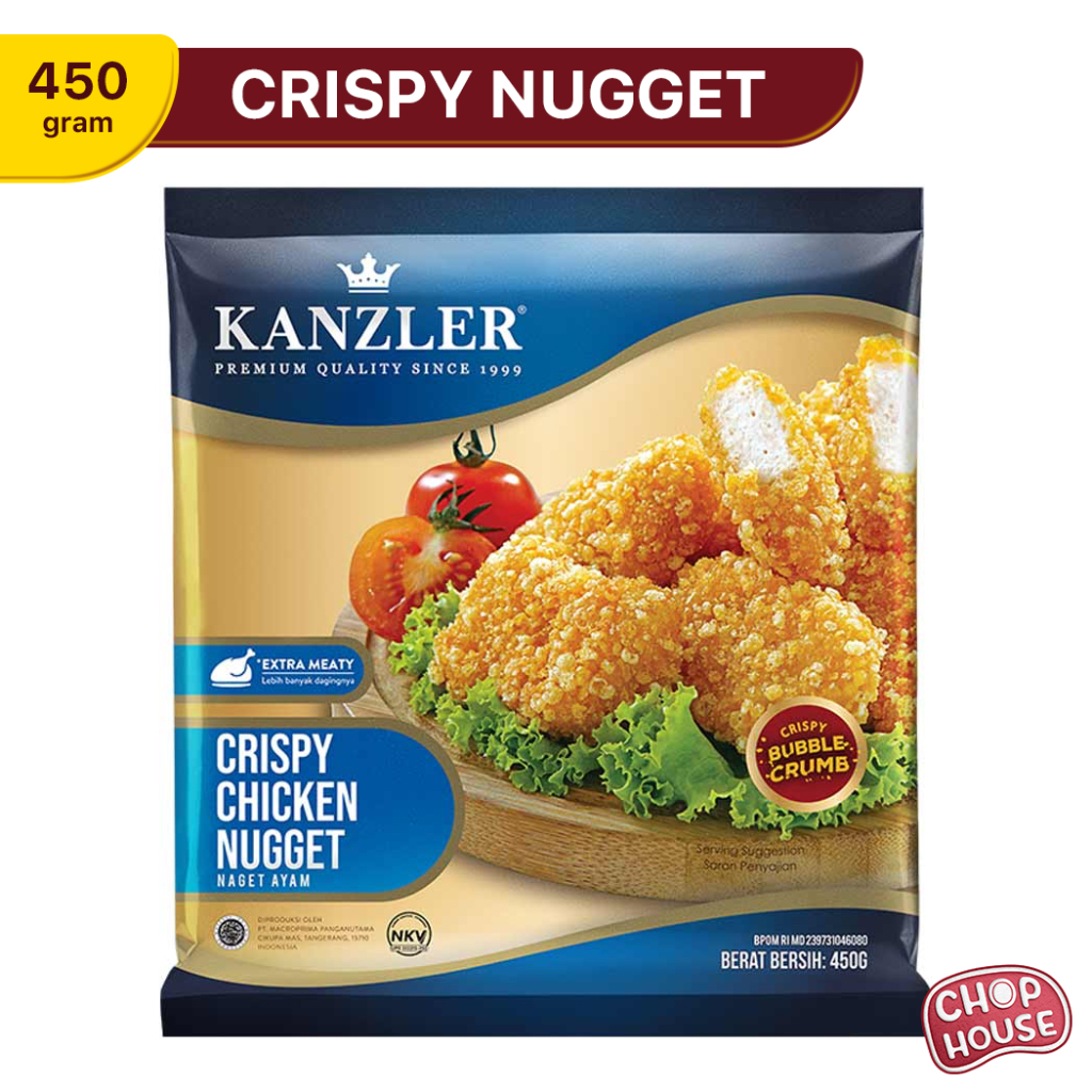 

KANZLER Crispy Chicken Nugget | Extra Meaty | Crunchy Bubble Pop