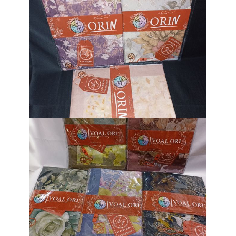 VOAL ORI & ORIN by AL FAJRI SCARF