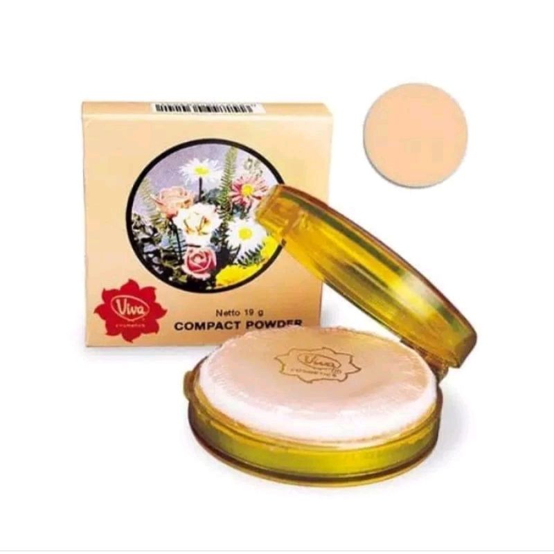 Viva Compact Powder ||Viva Bedak padat || Bedak Padat classic Viva ||