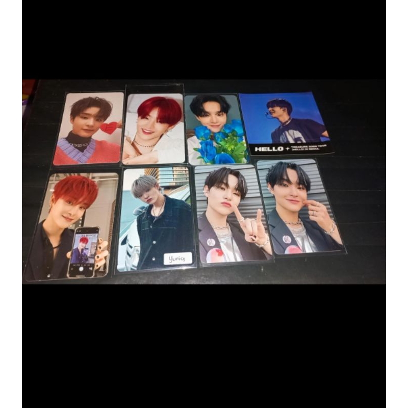 Photocard PC Jihoon Treasure Lucky Draw Reboot LD SameE Cupi TSS BFF