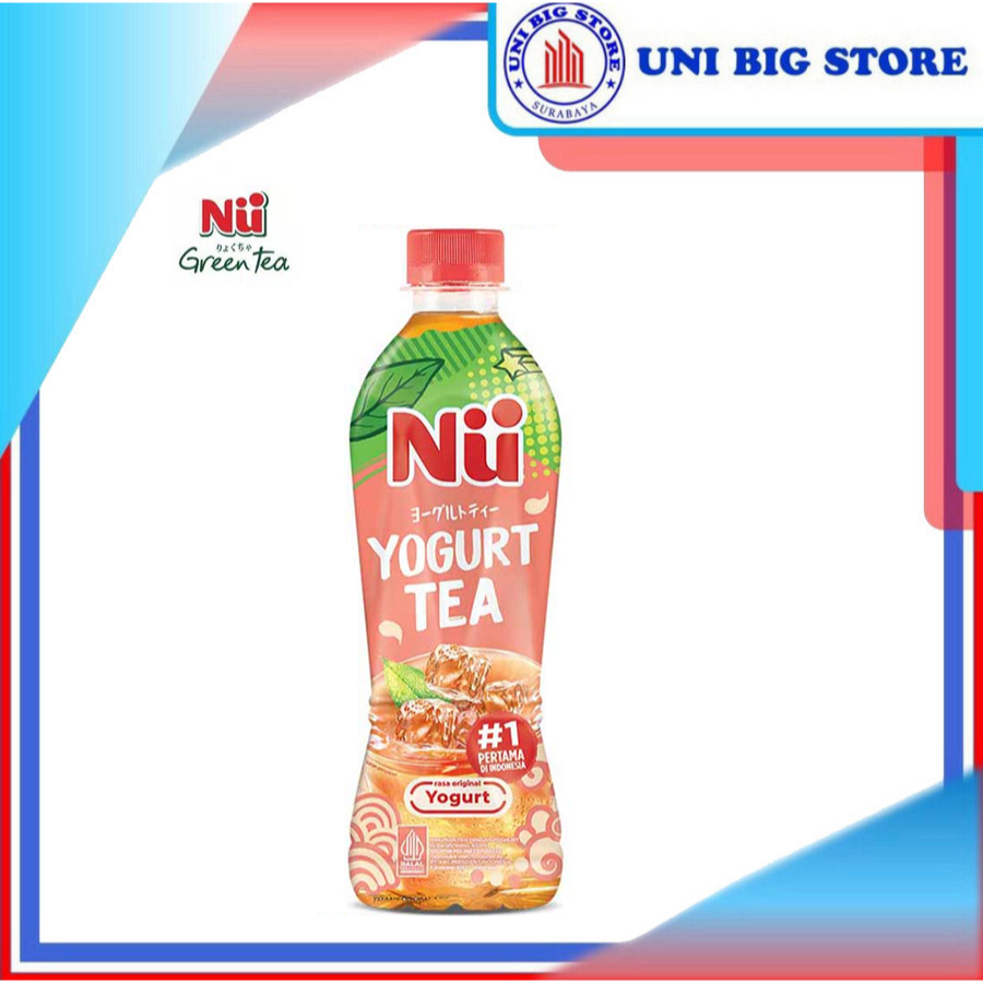 

NU Green Tea Yogurt 450 ml Minuman Teh Rasa Yogurt