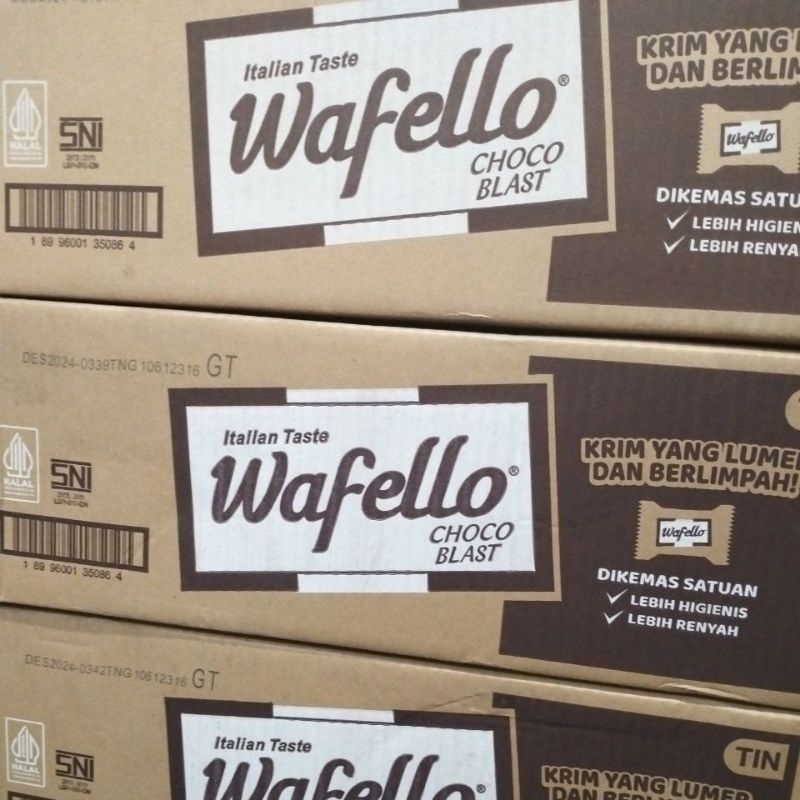 

WAFELLO WAFER DOUBLE CHOCO 6x234gr