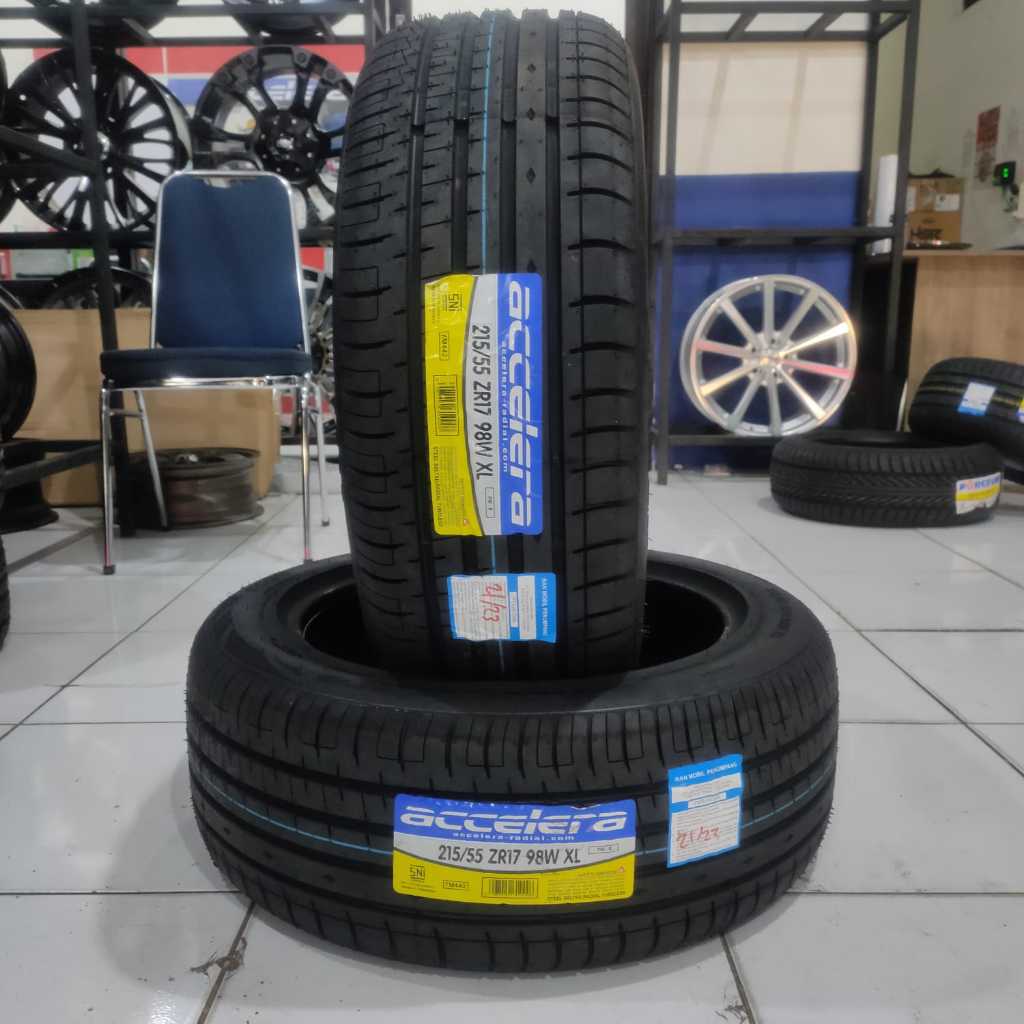 ban mobil tubles 215/55 r17 merk accelera phi-r - promo ban mobil r17 215 55