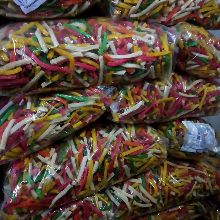 

KERUPUK JAAT ASIN GURIH 500 gram - Krupuk Manggar Rainbow