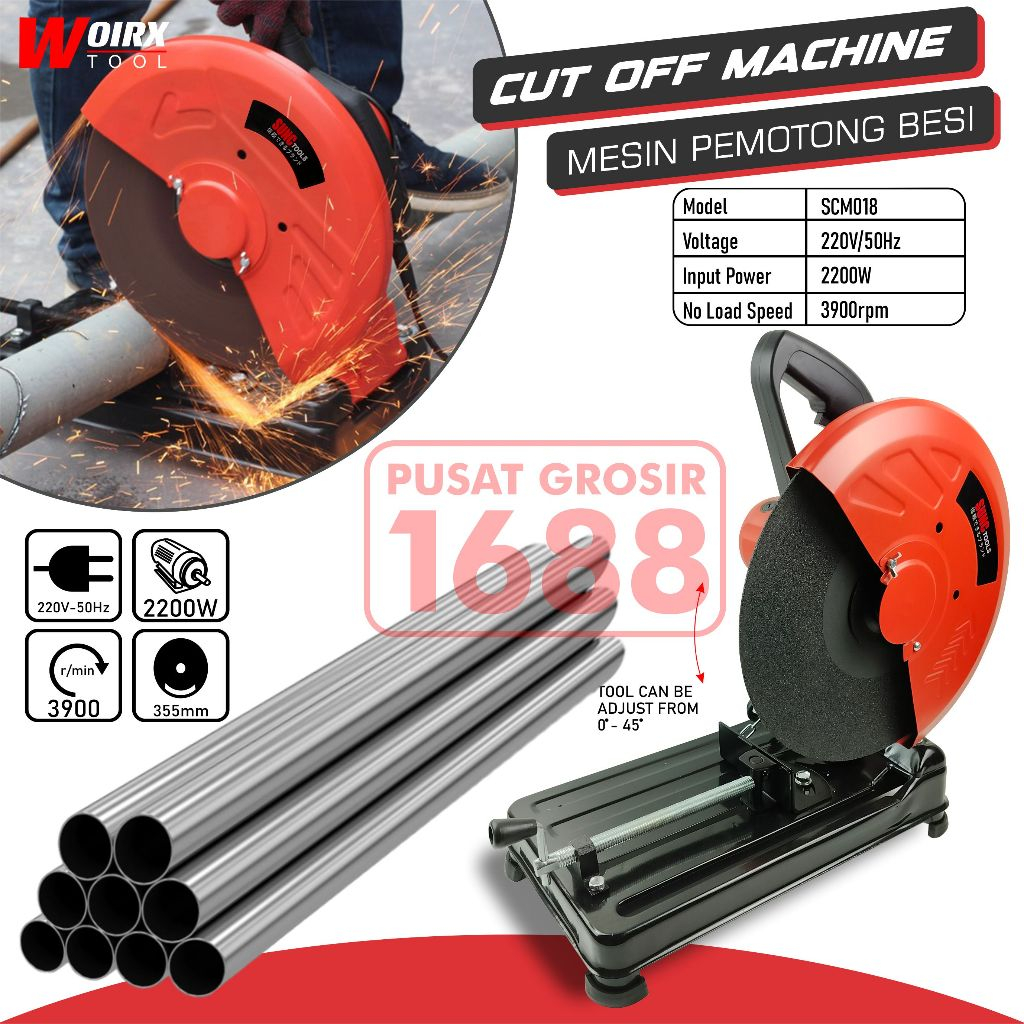 Mesin Potong Besi 14 Inch / Cut Off Machine 14 Inch