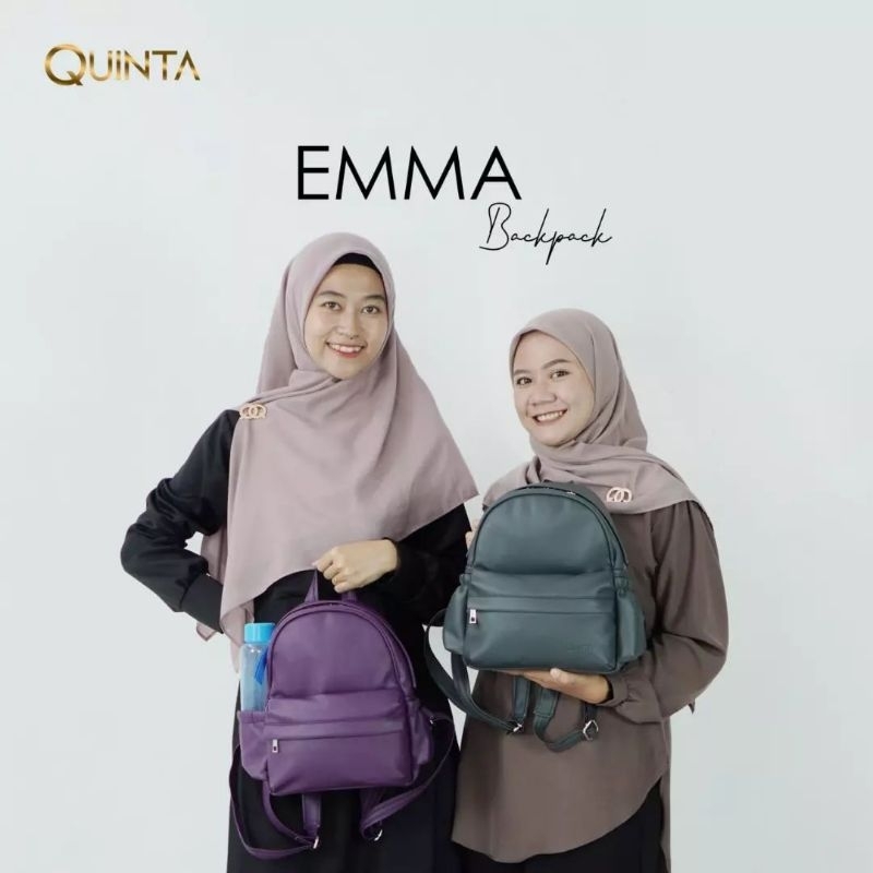 TAS RANSEL WANITA UNISEX ORIGINAL QUINTA EMMA RANSEL