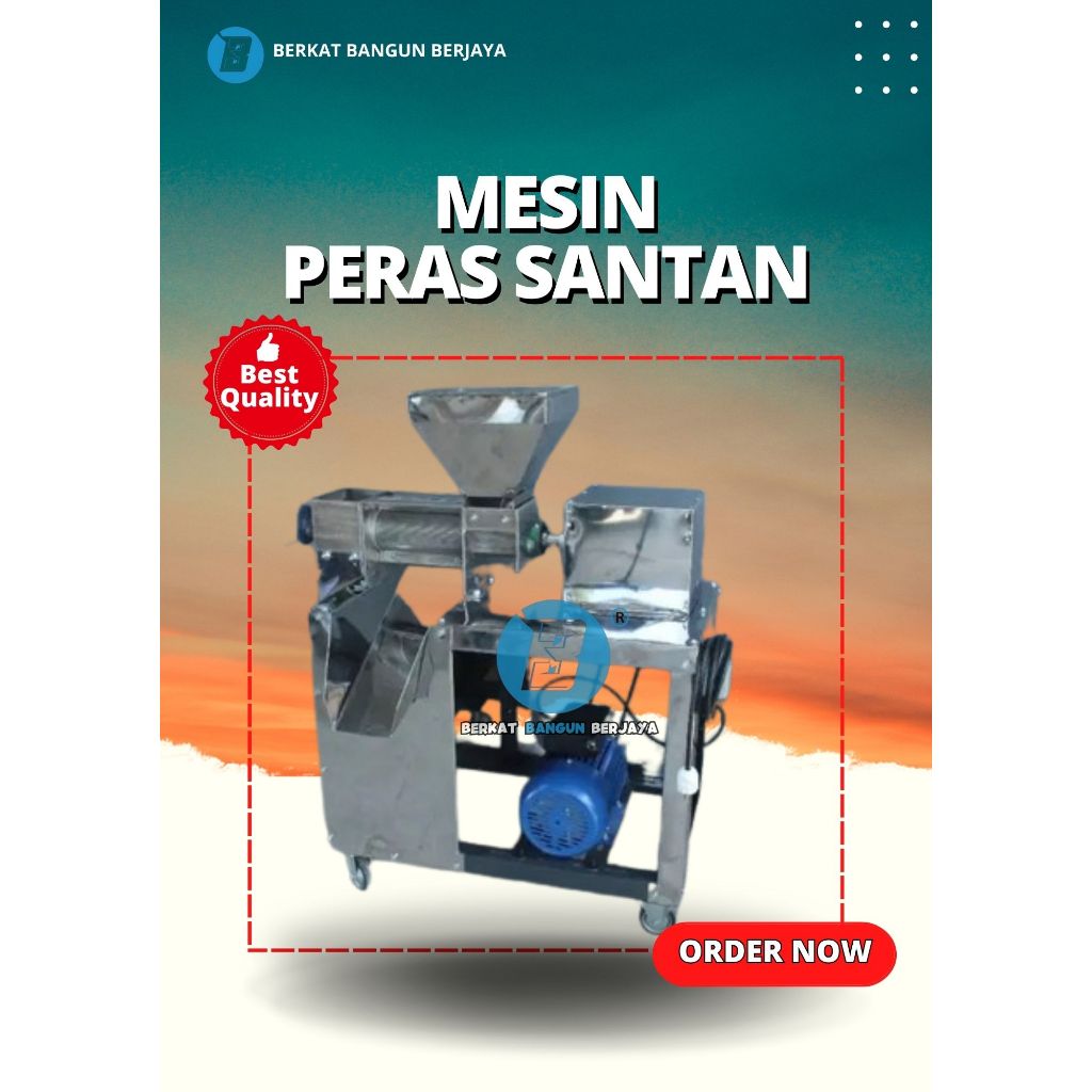 Mesin Peras Santan - Pemeras Santan - Peras Kelapa