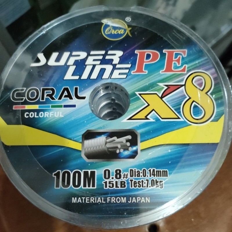 PE CORAL X8 100m