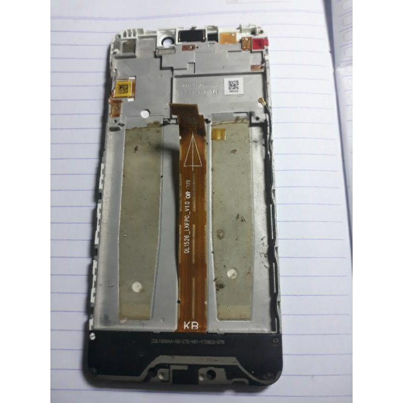 lcd plus frame asus zenfone 4 max 5.2 ori copotan