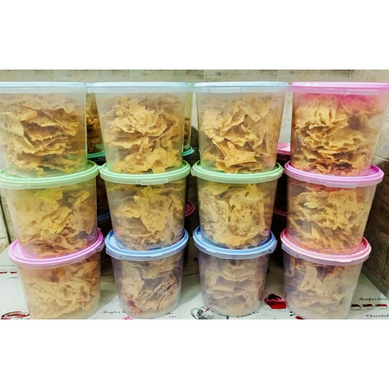 

Rempeyek Bu Yun Kacang Kemasan Toples