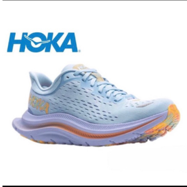 Sepatu Hoka One One Kawana Womens Road Running Shoes Peach Parfait / Shell