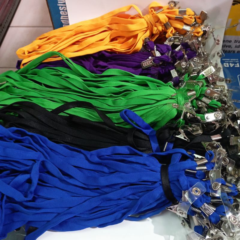 

TALI NAMETAG JEPIT KECIL / pcs