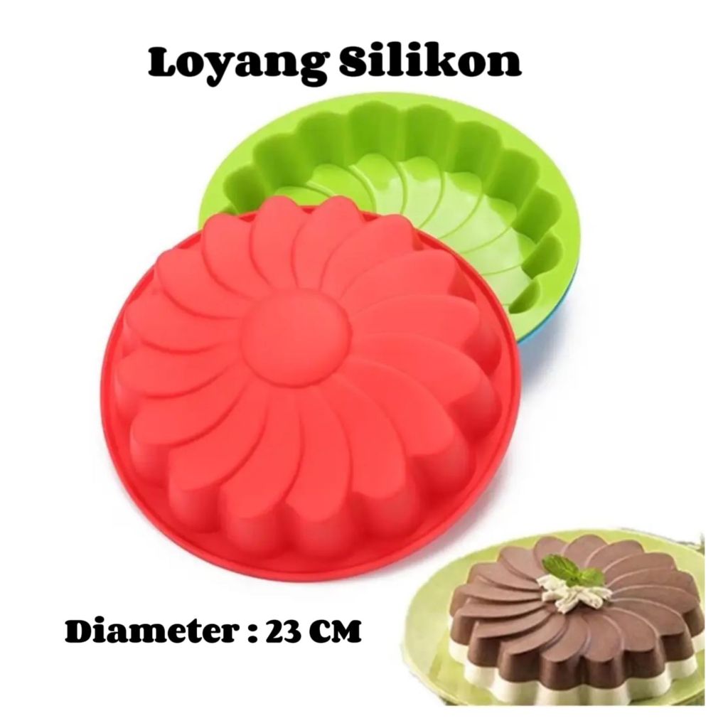 Cetakan puding flower Cetakan puding bentuk bunga matahari