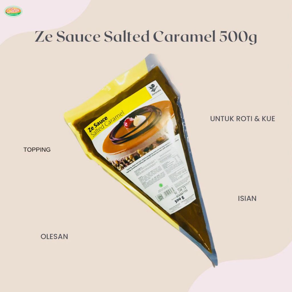 

ZE SAUCE SALTED CARAMEL ZEELANDIA 500 GR