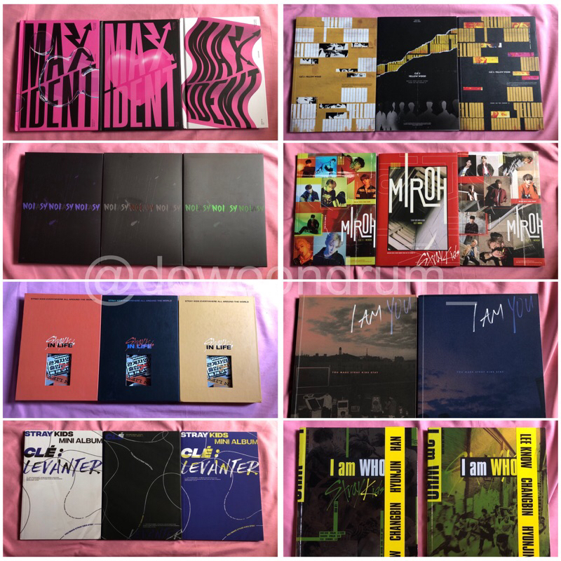 straykids stray kids skz album only mixtape iam not iam who iam you miroh yellow wood levanter noeas