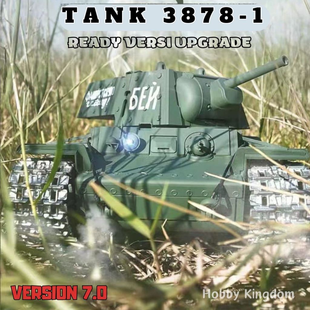 RC Tank Heng Long 3878-1 Russia KV-1's Metal Track Gearbox Infra Red