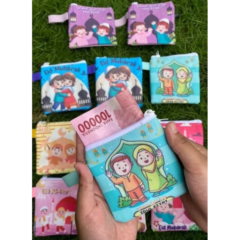 

12 pc dompet angpao lebaran resleting