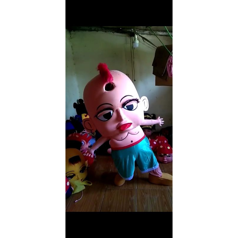 BONEKA MAMPANG COKY PUNK DEWASA full body lucu dan unik