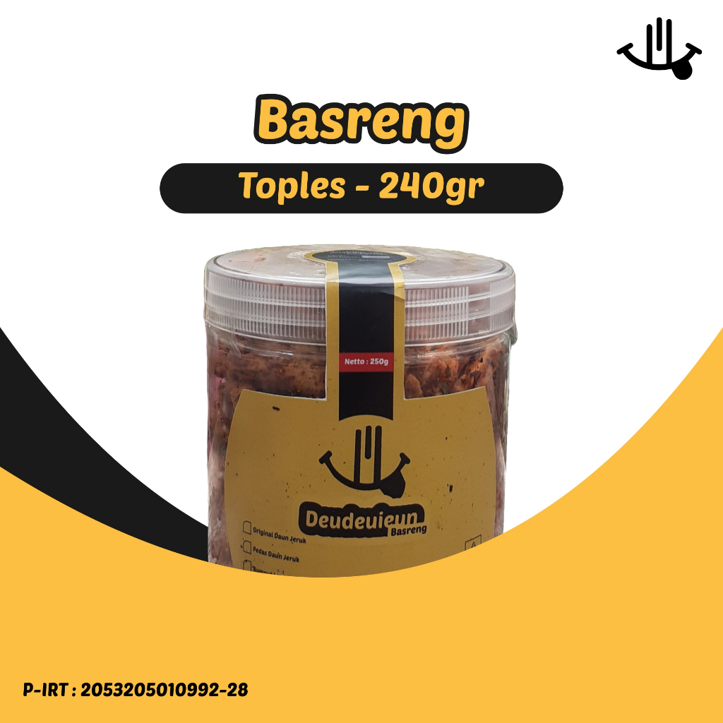 

Basreng Daun Jeruk - Deudeuieun - Edisi Toples