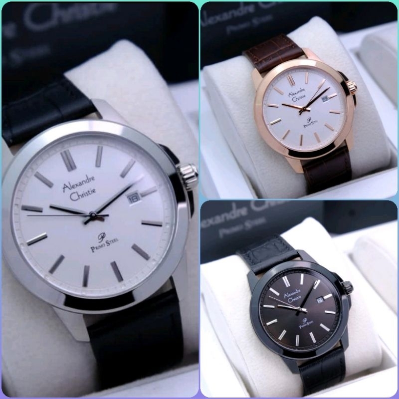 Jam Tangan Pria Alexandre Christie Ac 1017 / Ac1017 Original