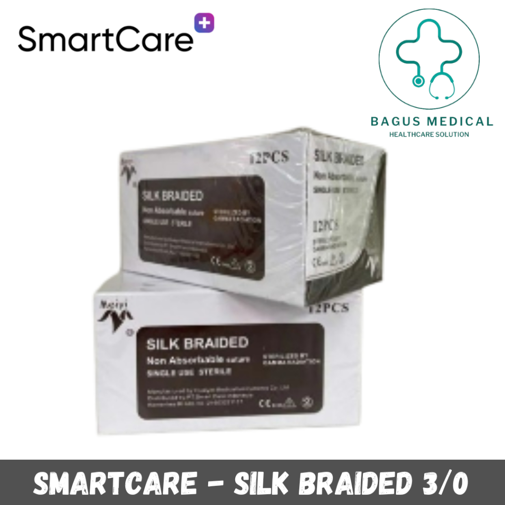 SMARTCARE - Silk braided 3/0
