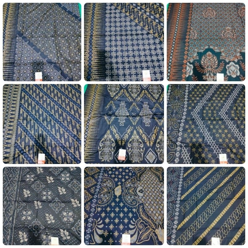 sarung mangga batik gold kembang Nusantara / sarung mangga batik/ sarung mangga gold kembang Nusanta