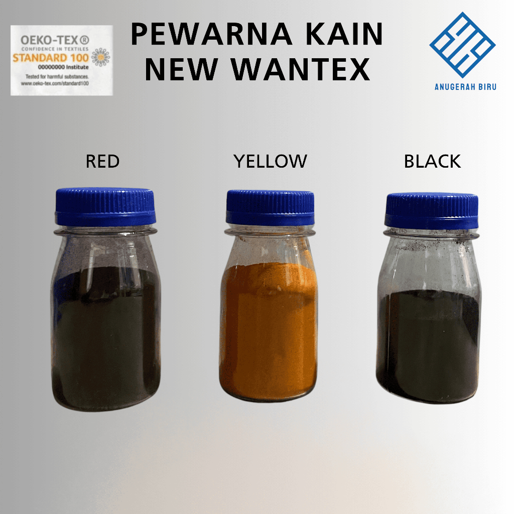 Wantex Pewarna Tekstil | Pewarna Kain katun, Jeans, Jaket, Hoodie Premium