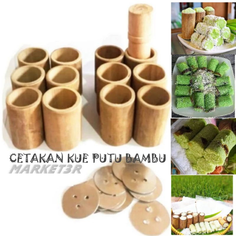 Cetakan putu bambu